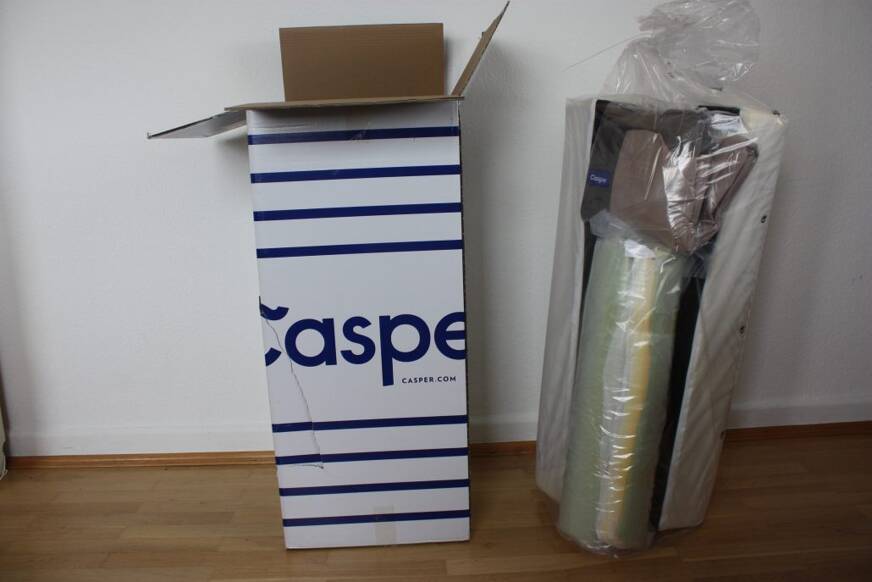 Casper Hundebett in der Verpackung